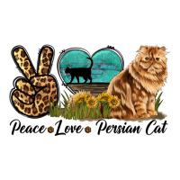Peace Love Persian Cat | Teevron
