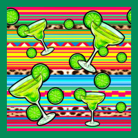 Margarita Serape Seamless Pattern Urban Hoodie | Teevron