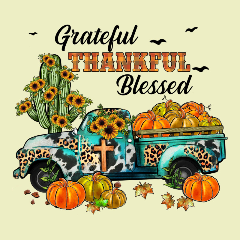 Grateful Thankful Blessed Urban Hoodie by JahusDesignShop | Teevron