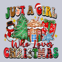 Just A Girl Who Loves Christmas Heavyweight Hoodie | Teevron