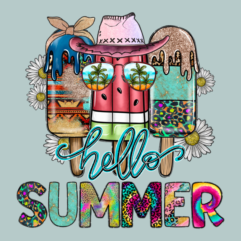 Hello Summer Heavy Core Tee by CowhideDigitalArt | Teevron