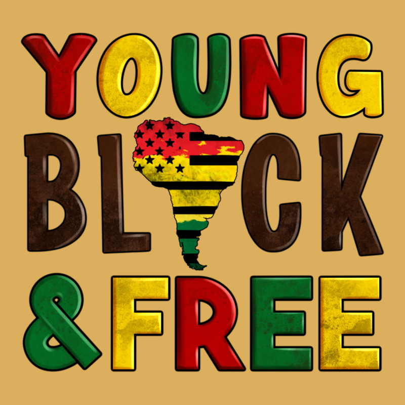 Young Black And Free Premium Hoodie by Artiststas | Teevron