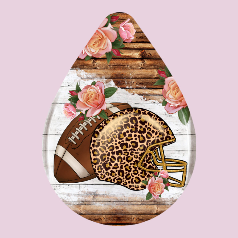 American Football And Western Roses Teardrop Classic Tee by BundleAndBundleShop | Teevron