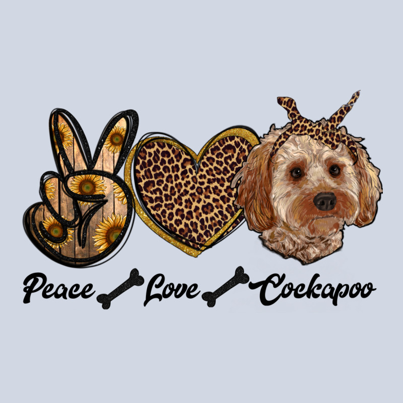 Peace Love Cockapoo Premium Sweatshirt by RanaPortraitStore | Teevron