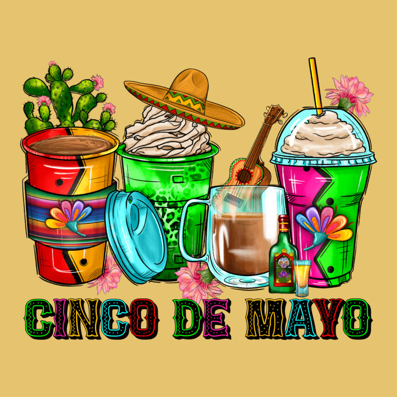 Cinco De Mayo Coffee Cups Premium Sweatshirt by Zillion Design Studio | Teevron