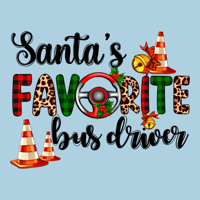 Santa's Favorite Bus Driver Premium Hoodie by AdoDesignShop | Teevron