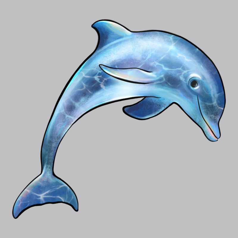 Dolphin Long Sleeve Tee by BarkalooDesign | Teevron