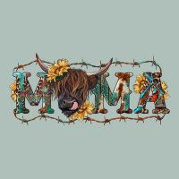Mama With Highland Cow Heavyweight Hoodie | Teevron