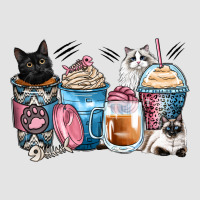 Cat Coffee Cups Premium Sweatshirt | Teevron