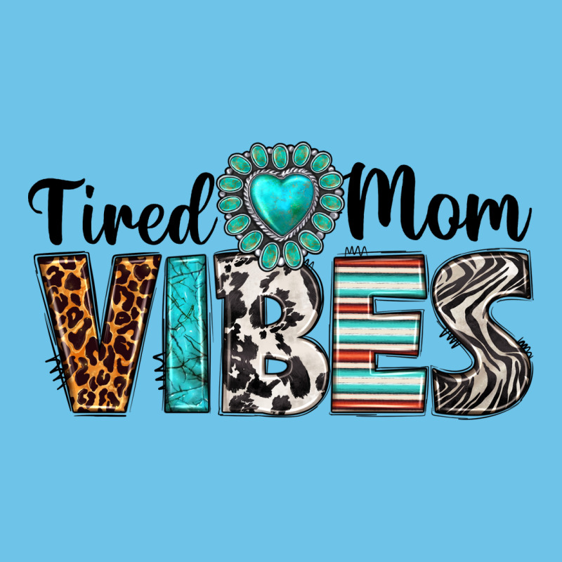 Tired Mom Vibes Premium Sweatshirt by texasbilliewilder | Teevron