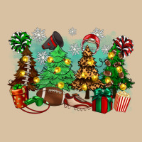 Christmas Trees With Football Heavyweight Hoodie | Teevron