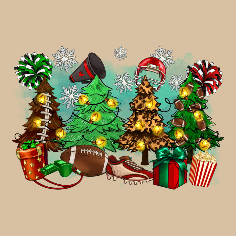 Christmas Trees With Football Heavyweight Hoodie by Zillion Design Studio | Teevron