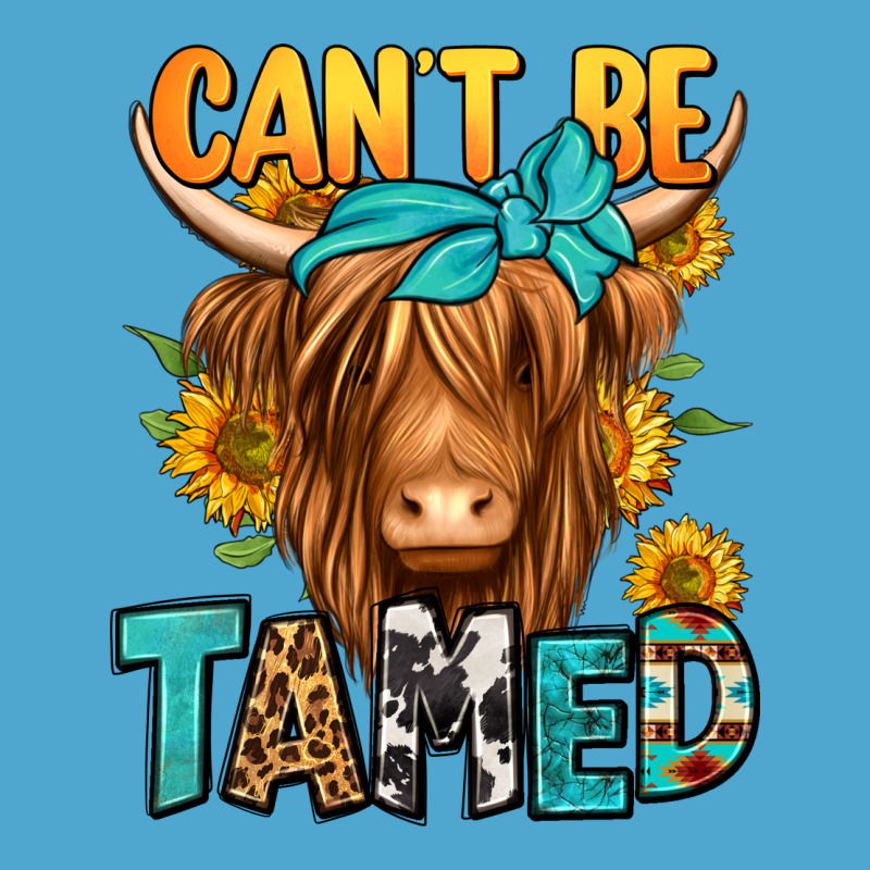 Can't Be Tamed Longhaired Cow Premium Hoodie by Jasminsmagicworld | Teevron