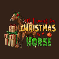 All I Want For Christmas Is A Horse Heavy Core Tee | Teevron