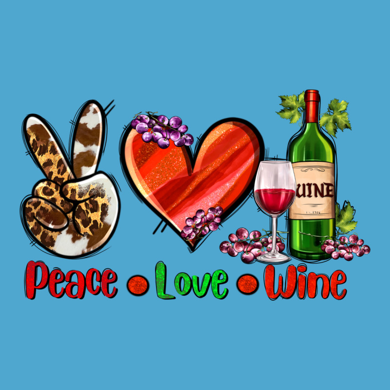 Peace Love Wine Premium Hoodie by AdoDesignShop | Teevron