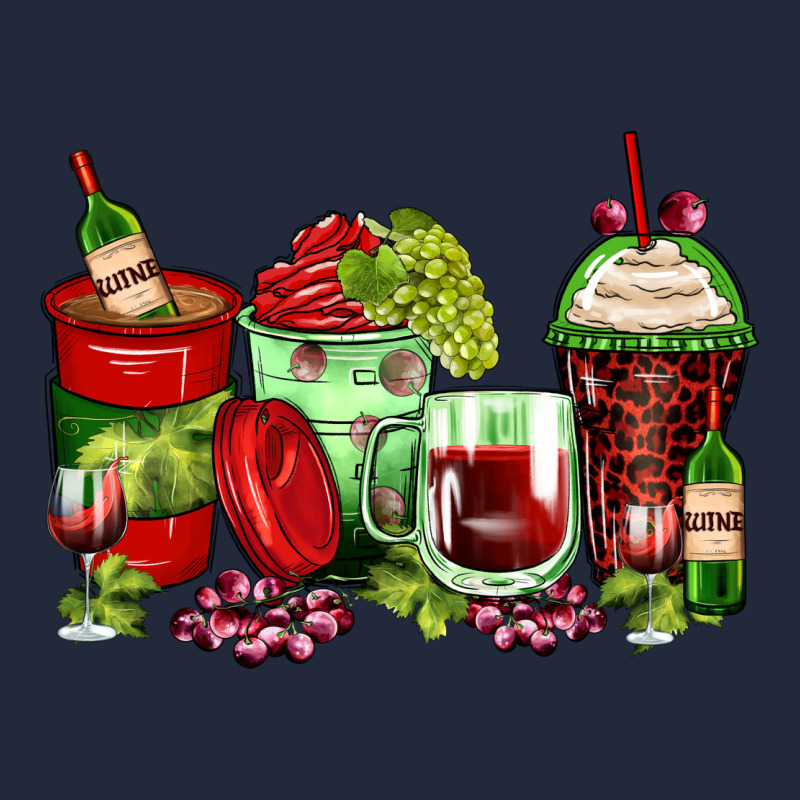 Wine Coffee Cups Premium Sweatshirt by Zillion Design Studio | Teevron