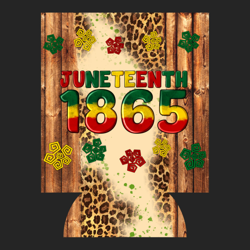 Juneteenth 1865 12 Oz Can Cooler (regular) Premium Hoodie by Artiststas | Teevron