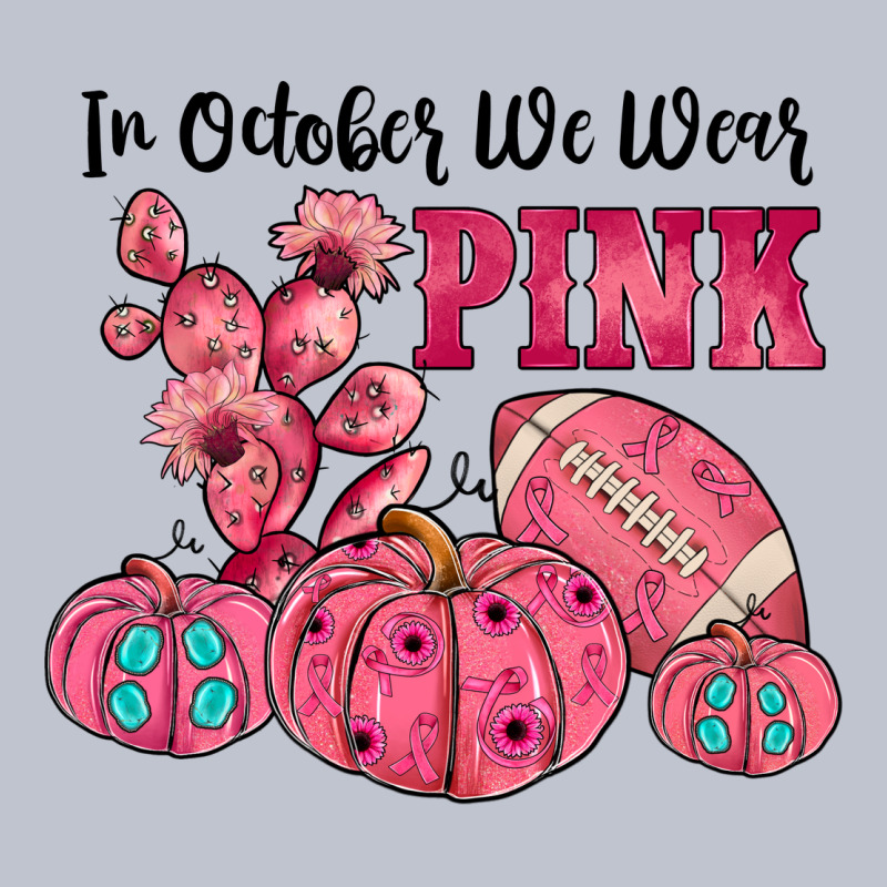 In October We Wear Pink Premium Hoodie by JahusDesignShop | Teevron