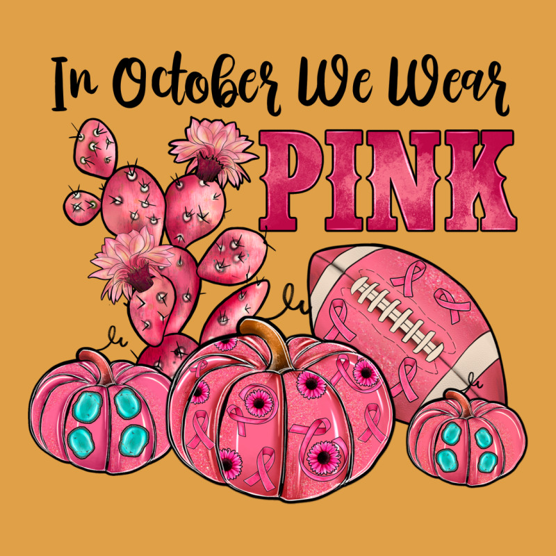 In October We Wear Pink Premium Hoodie by JahusDesignShop | Teevron