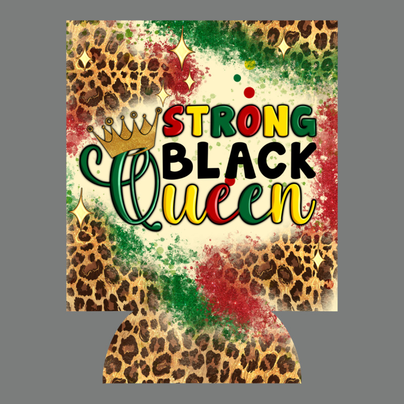 Strong Black Queen 12 Oz Can Cooler (regular) Premium Hoodie by Artiststas | Teevron