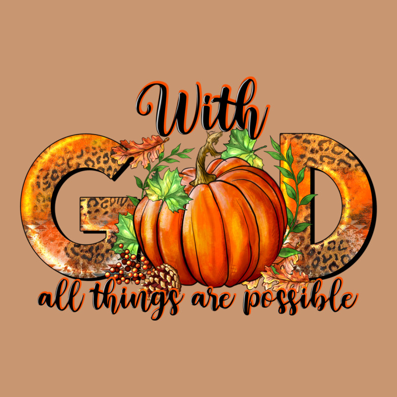 With God All Thing Are Possible Heavyweight Hoodie by RanaPortraitStore | Teevron