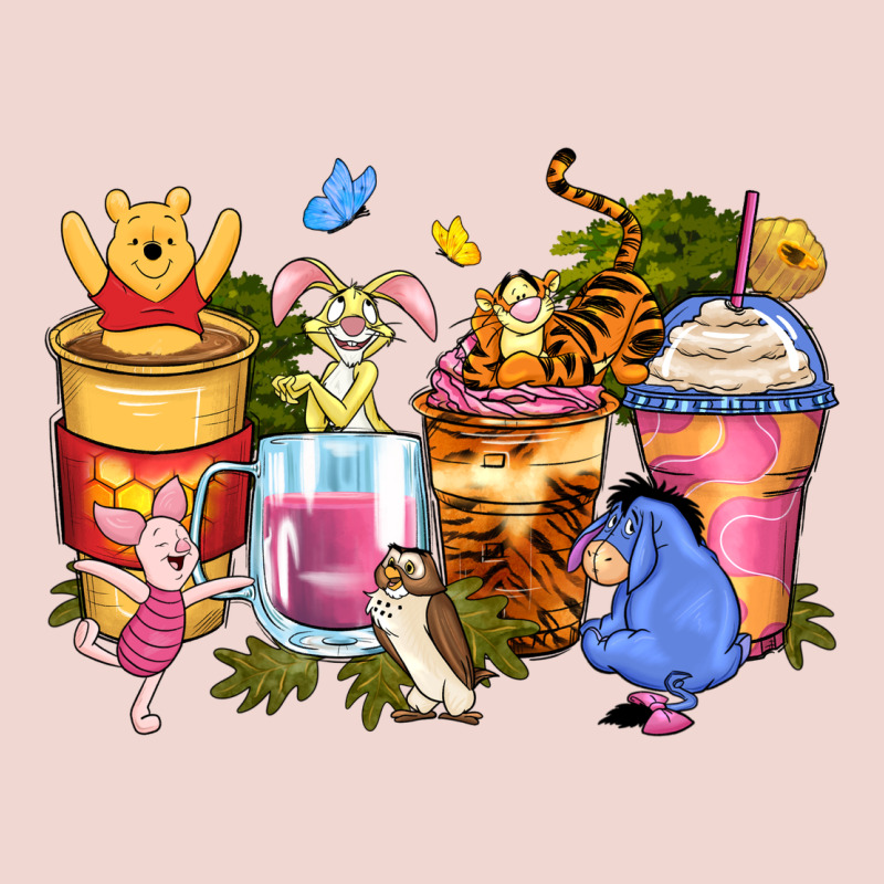 Cartoon Characters Coffee Cups Premium Sweatshirt by Zillion Design Studio | Teevron