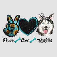 Peace Love Huskies Premium Sweatshirt | Teevron
