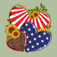 America Heart And Sunflower Urban Hoodie | Teevron