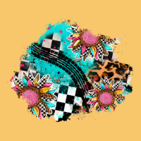 Race Sunflower Patches Vintage Hoodie | Teevron