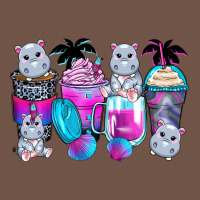 Hippopotamus Coffee Cups Premium Sweatshirt | Teevron