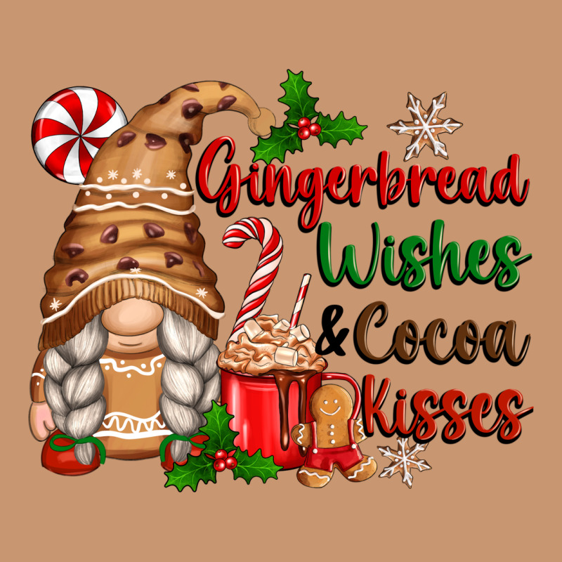 Gingerbread Wishes And Cocoa Kisses Heavyweight Hoodie by Zillion Design Studio | Teevron