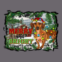 Merry And Bright  Dachshund With Farm Premium Sweatshirt | Teevron