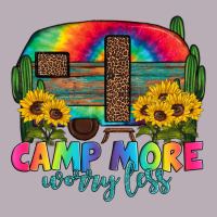Camp More Worry Less With Caravan Vintage Tee | Teevron