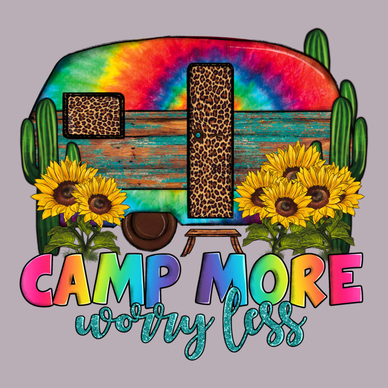Camp More Worry Less With Caravan Vintage Tee by Artiststas | Teevron