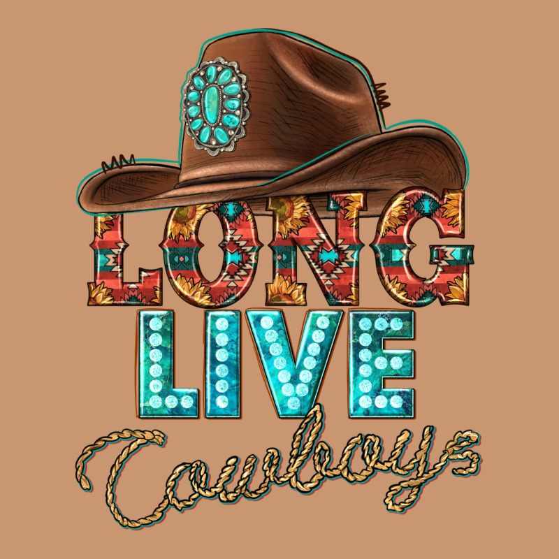 Long Live Cowboys Heavyweight Hoodie by texasbilliewilder | Teevron