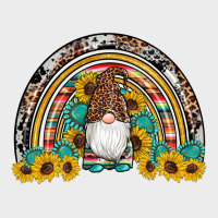 Western Gnome Gemstones Sunflowers Rainbow Urban Hoodie | Teevron