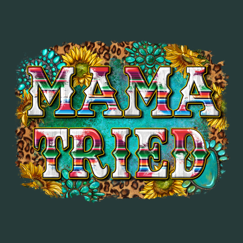 Western Mama Tried With Sunflowers And Gemstone Premium Sweatshirt by texasbilliewilder | Teevron