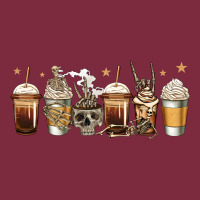 Skeleton Coffee Cups Premium Hoodie | Teevron