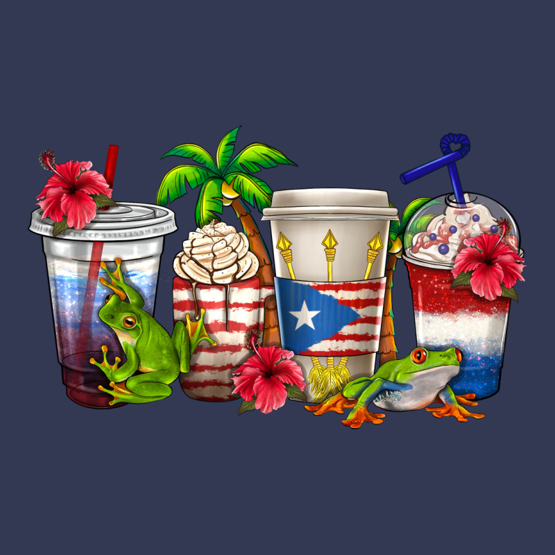 Puerto Rico Coffee Cups Heavyweight Hoodie by texasbilliewilder | Teevron
