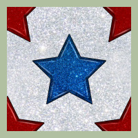 Glitter 4th Of July Seamless Pattern Urban Hoodie | Teevron