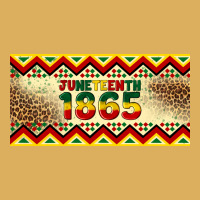 Juneteenth 1865 Leopard Licence Plate Template Premium Hoodie | Teevron