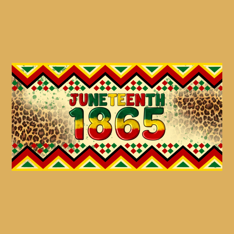 Juneteenth 1865 Leopard Licence Plate Template Premium Hoodie by Artiststas | Teevron