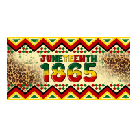 juneteenth 1865 leopard licence plate template | Teevron