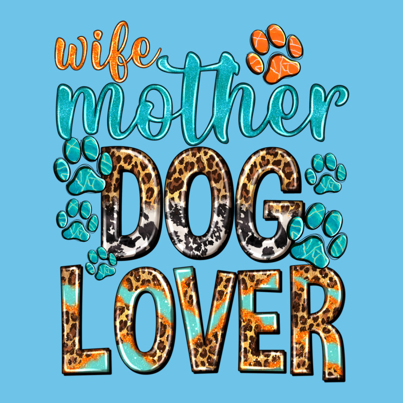 Wife Mother Dog Lover With Paws Premium Sweatshirt by texasbilliewilder | Teevron