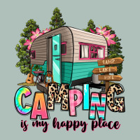 Camping Is My Happy Place Heavyweight Hoodie | Teevron