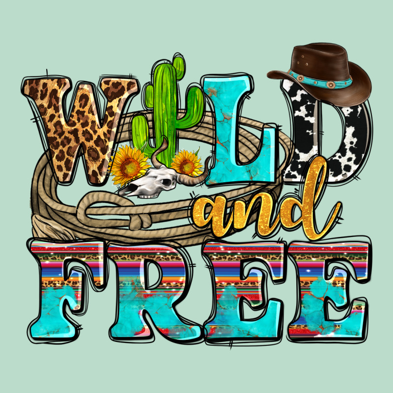 Wild And Free With Cactus Premium Hoodie by AdoDesignShop | Teevron
