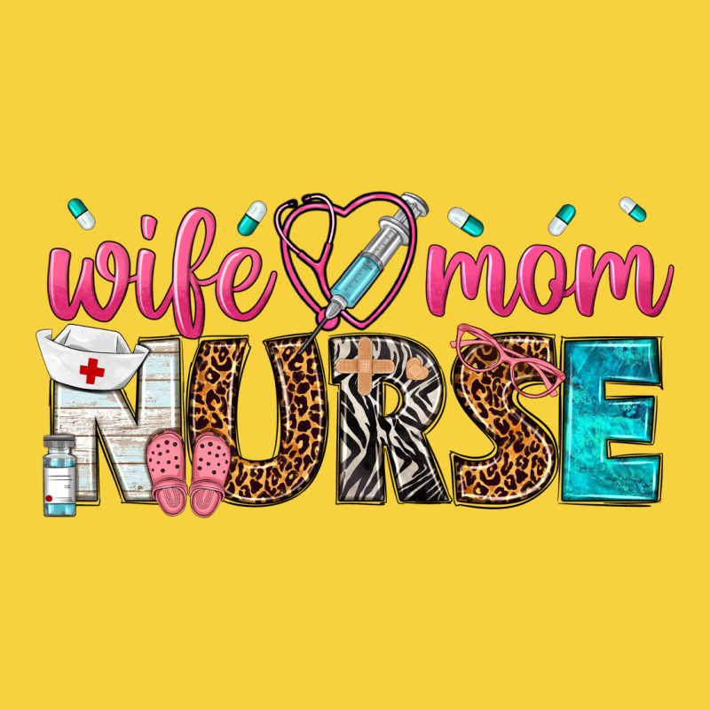 Wife Mom Nurse Premium Sweatshirt by texasbilliewilder | Teevron