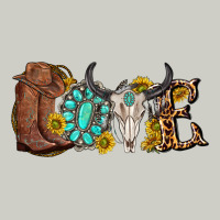 Western Love Bull Skull With Gemstone And Sunflowe Heavyweight Hoodie | Teevron