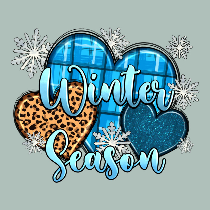 Snow Hearts Winter Season Heavyweight Hoodie by Zillion Design Studio | Teevron