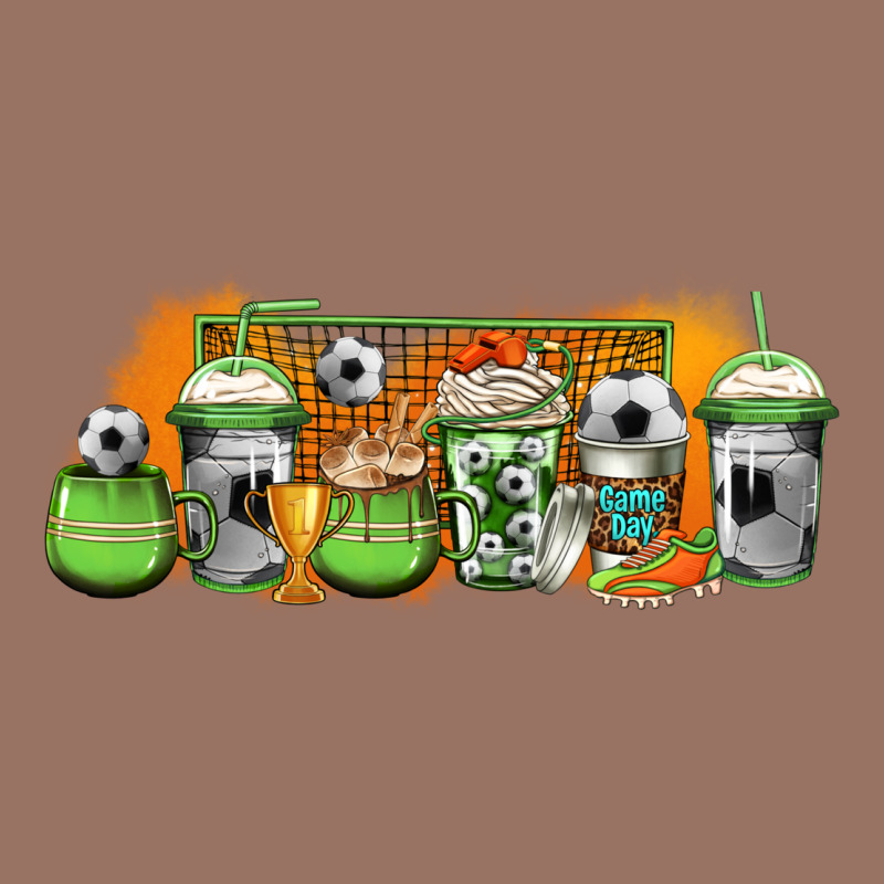 Soccer Coffee Cups Premium Hoodie by Jasminsmagicworld | Teevron